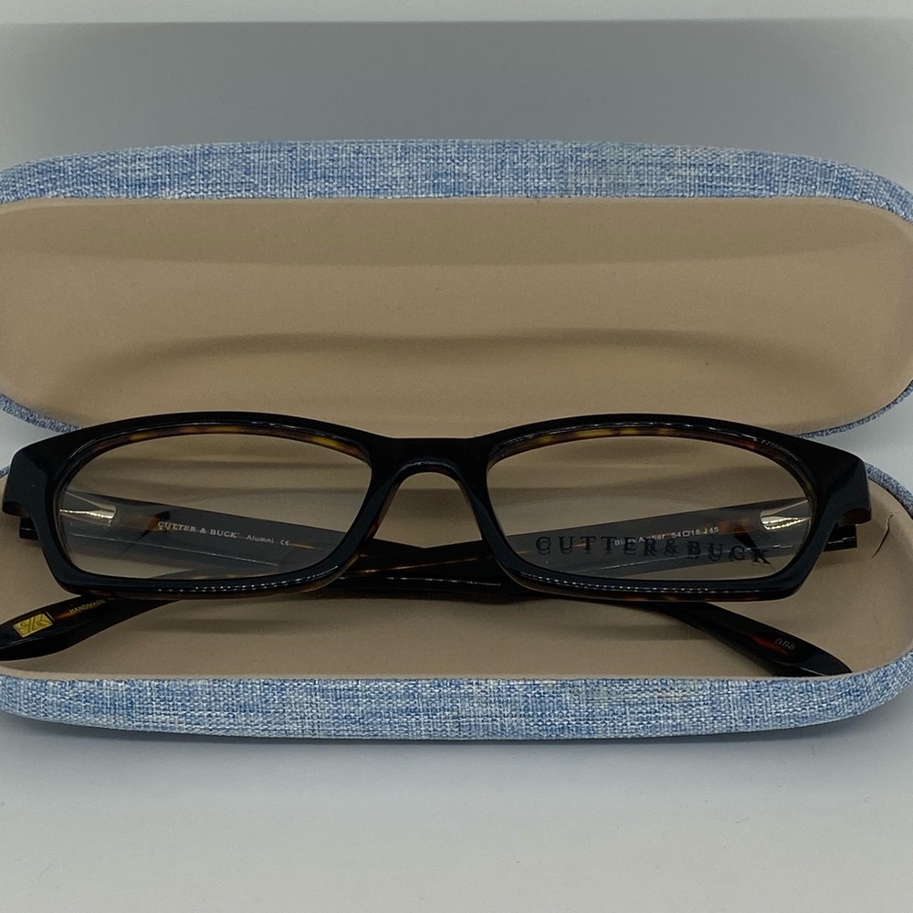 Cutter & Buck Black Amber Eyeglasses